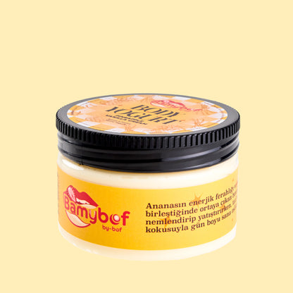 Ananas &amp; Vanilya Krema Vücut Yoğurdu (250 ml)