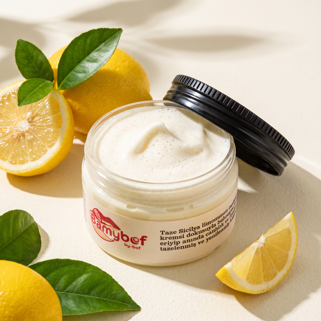 Limonlu Cheesecake Köpüğü Vücut Yoğurdu