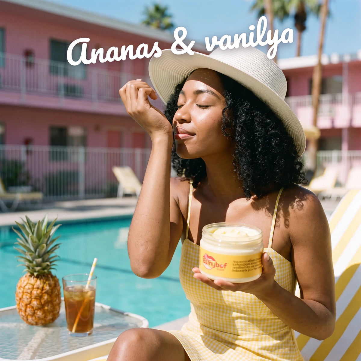 Ananas &amp; Vanilya Krema Vücut Yoğurdu – Ananas &amp; vanilya