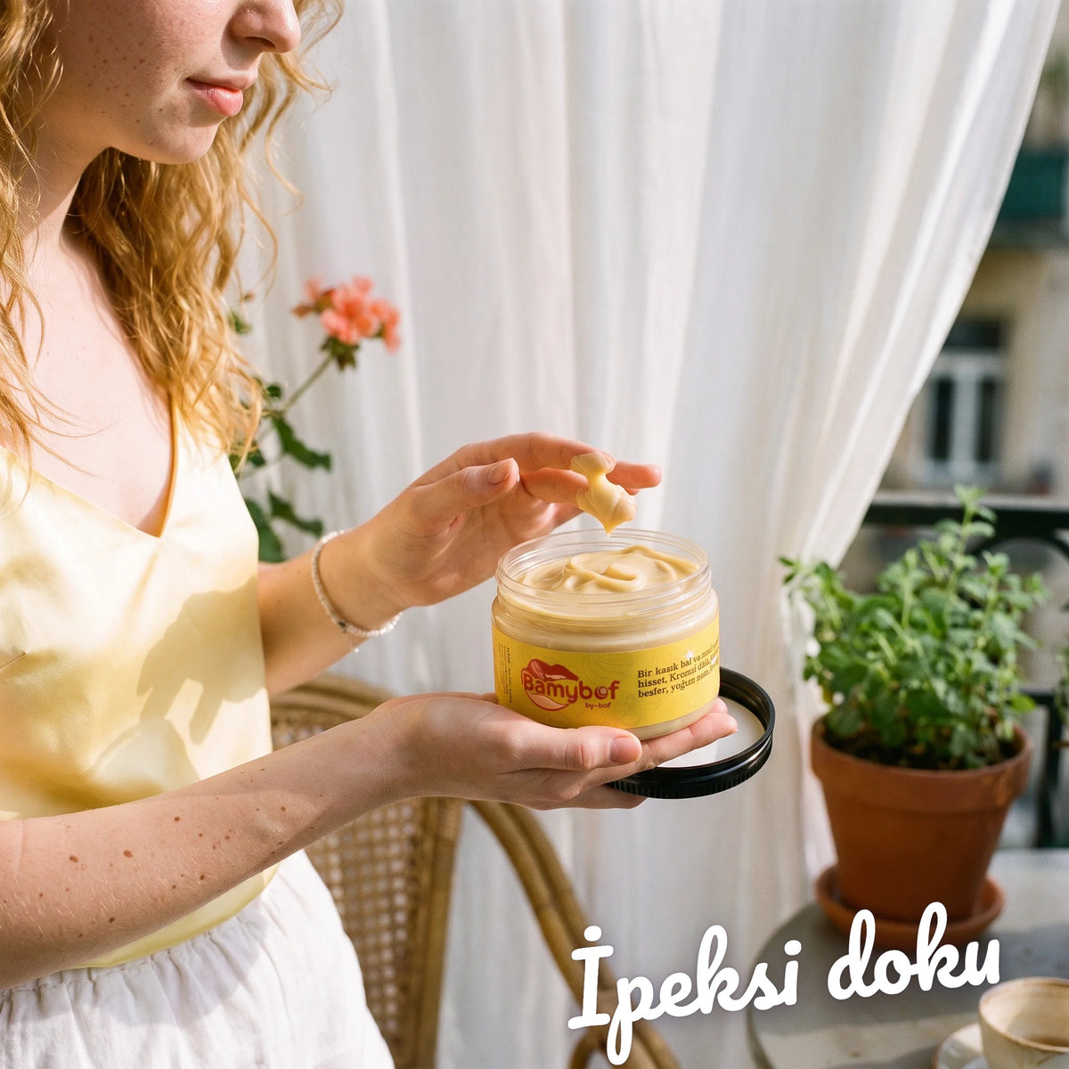 Bal &amp; Muzlu Puding Vücut Yoğurdu – İpeksi doku