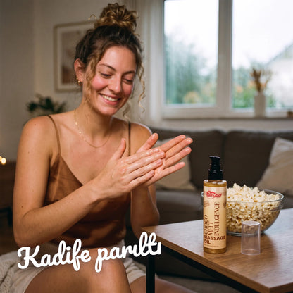 Çikolata Şöleni Masaj Yağı – Kadife parıltı