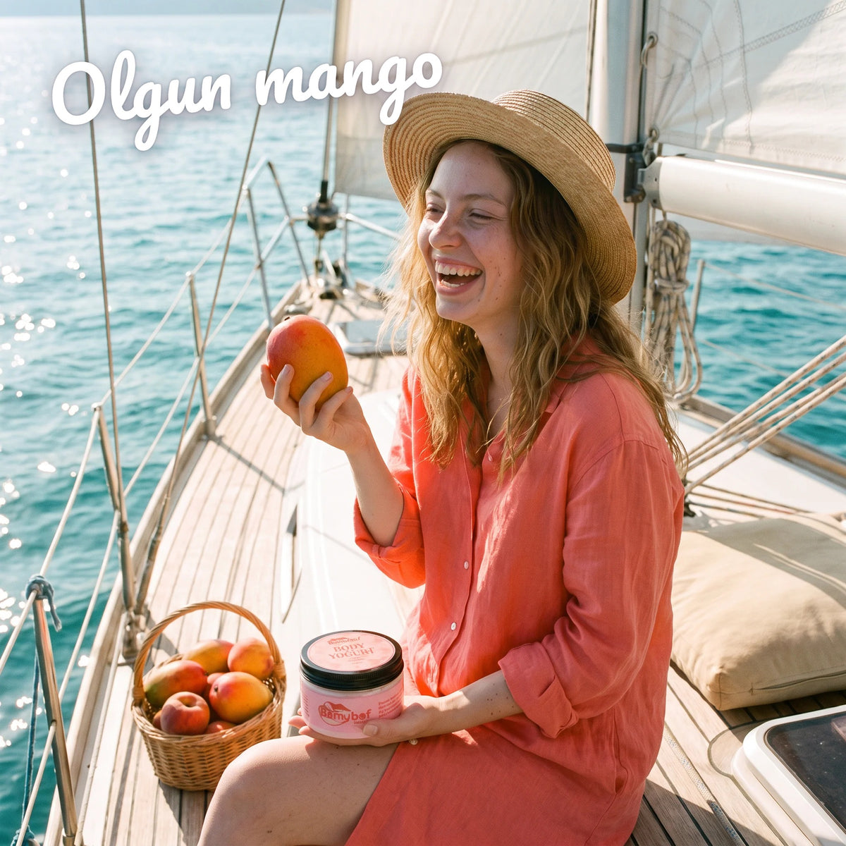 Mango &amp; Şeftali Sorbe Vücut Yoğurdu – Olgun mango